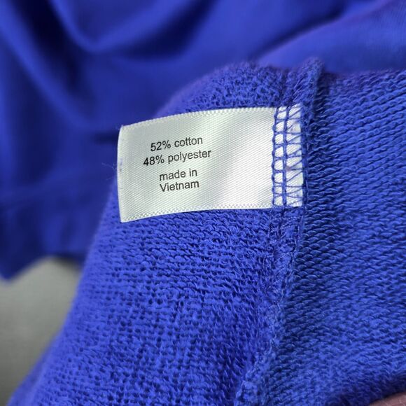 LIVI for Lane Bryant Sweatshirt Womens 22 24 Purple Blue Colorblock Soft Charm - Picture 7 of 10